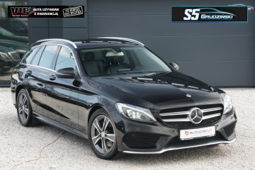 220d+AMG Pakiet+Skóra+LED+Kamera+Navi+Serwis ASO+Bezwypadkowy+