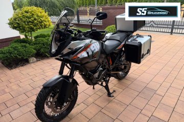 Bezwypadkowy+Zarejestrowany+3 Kufry KTM+Transport
