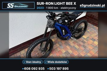 Surron Light Bee X+Wiele dodatków+Carbon+Guts+96Parts+SCAR+Nowe Opony