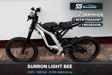 Surron Light Bee X+Stan idealny+Opony ultra+Podwyższenie+Jak NOWY